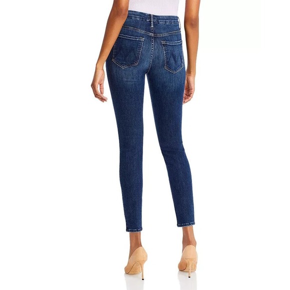 Mother High Waisted Looker Jeans Teaming Up Women 30 Stretch Cotton 5-Pockets - Picture 4 of 14